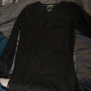 Healing Hands Black Long Sleeve Top